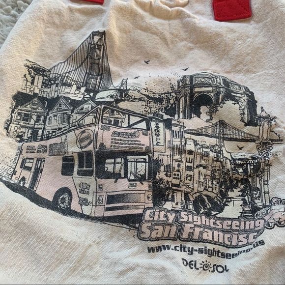 Vintage Handbags - 3/$20 San Francisco California reusable bag